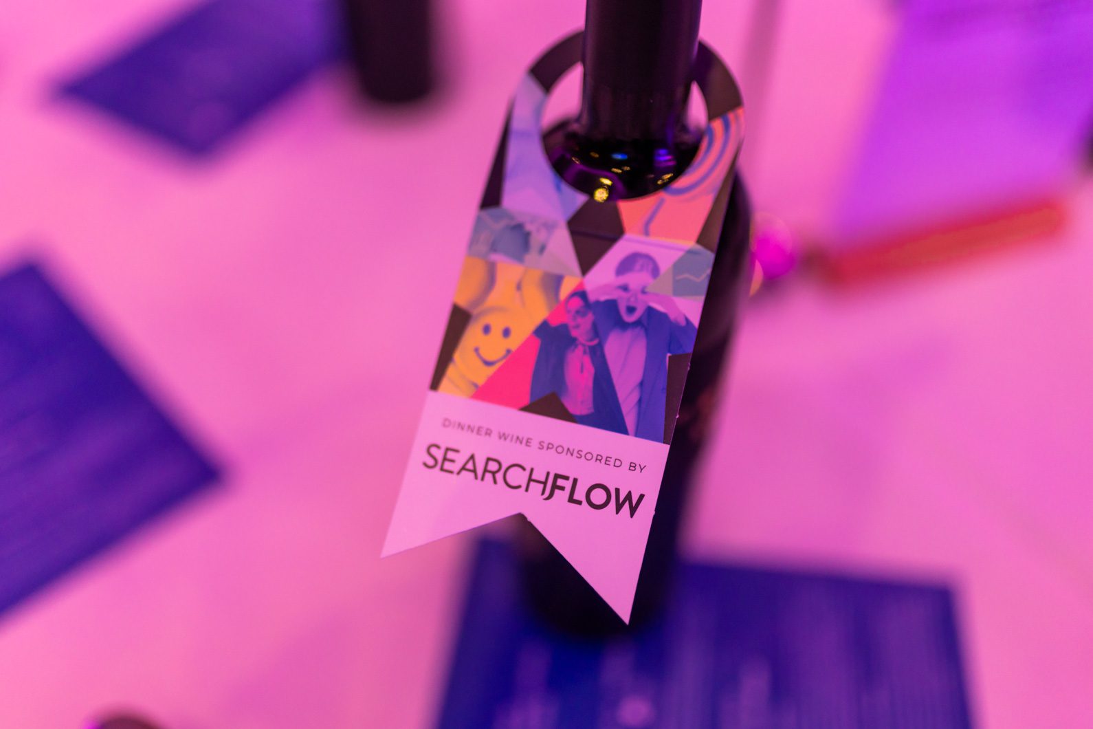 Detail shot of branding at Midlands Award Ceremony