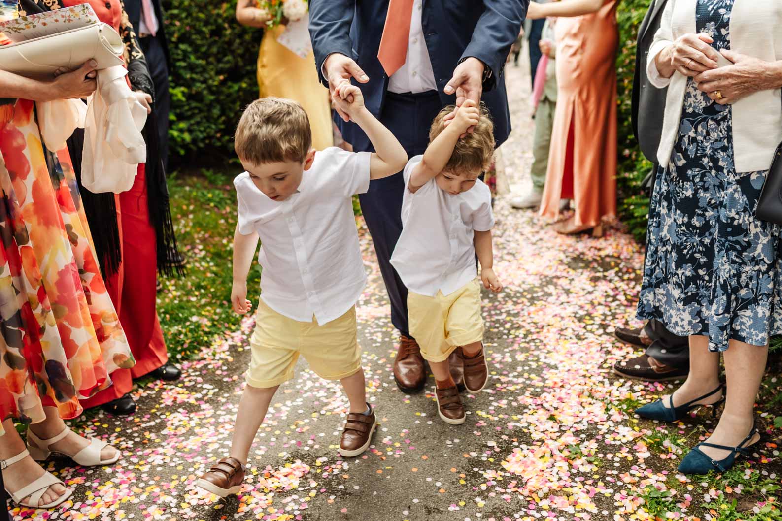 Documentary-style wedding photography capturing real moments