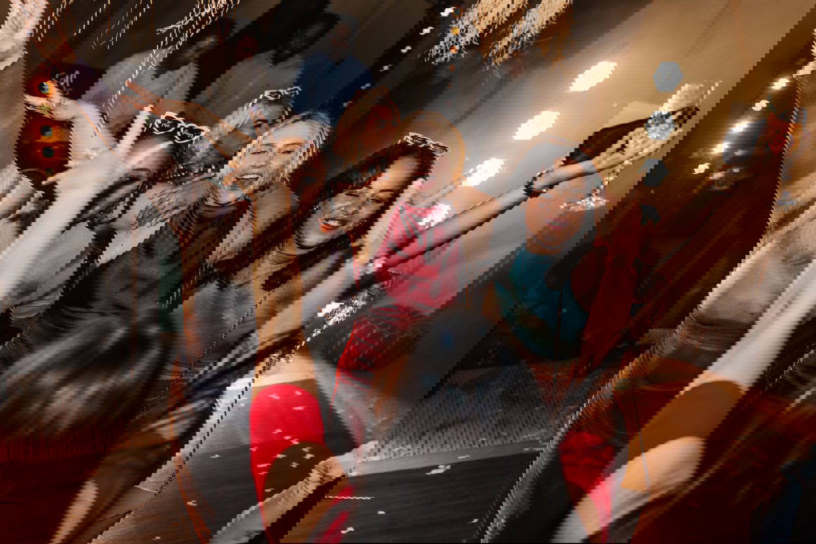 Energetic wedding dance floor photography capturing real moments