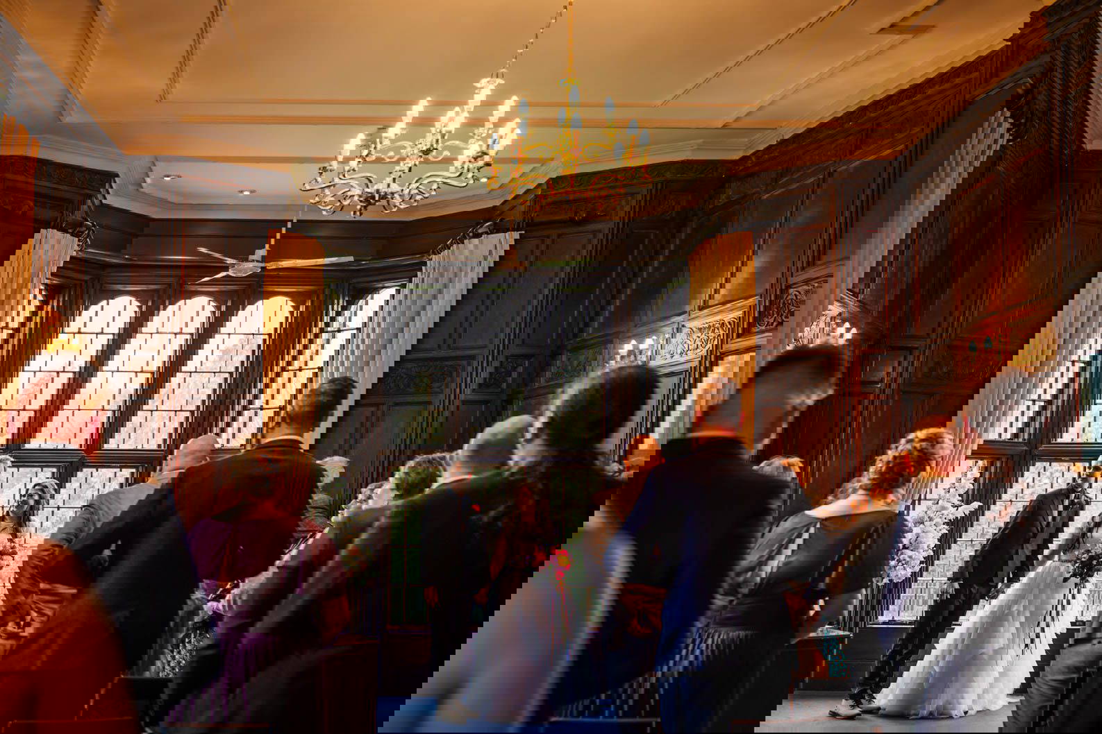 Special moments documented during a small, intimate wedding ceremony at Dudley Register Office.